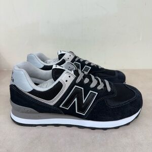 New Balance Black 574 Core Sneaker Womens Size 8.5 / Mens Size 7